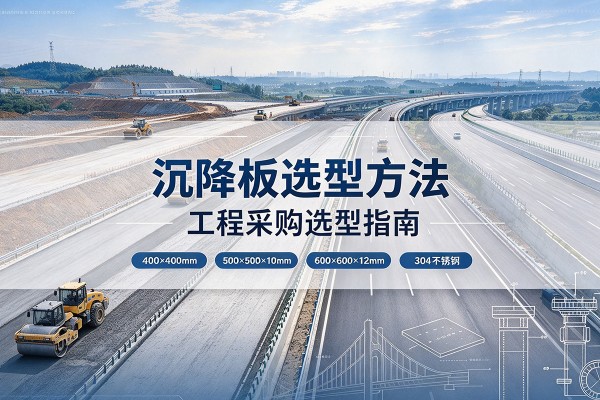 汶上沉降板选择方法