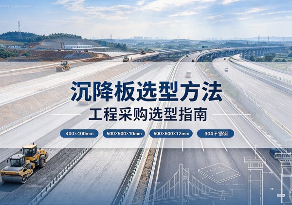 汶上沉降板选择方法