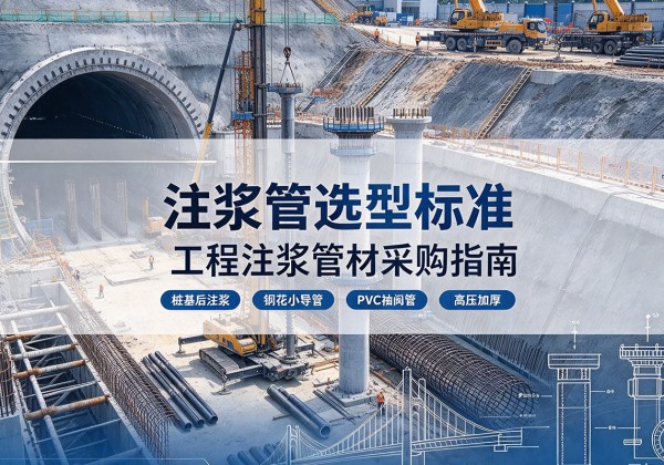 汶上注浆管选型标准